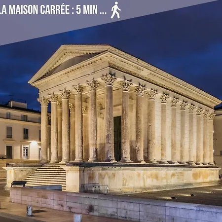 Monumental - Arenes - Maison Carree - Jardins A Pied